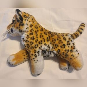 Leopard Ganz 10" Wild Cats Plush Stuffed Animal Toy